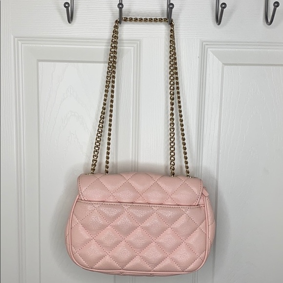 πNICE RARE PINK *KATE SPADE* QUILTED CHAIN BAGπ - Picture 5 of 9